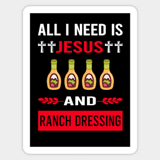 I Need Jesus Ranch Dressing Sticker